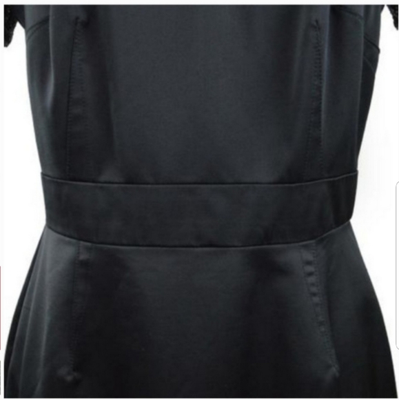 Trina Turk Black Sequin Cocktail Dress - Size 8 - Picture 4 of 8